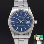 Rolex Oyster Perpetual Date 1501 (1970) - Black dial 34 mm Steel case (1/8)