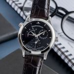 Jaeger-LeCoultre Master Geographic Q1428170 / 142.8.92.S (2000) - Black dial 38 mm Steel case (3/8)