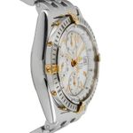 Breitling Chronomat B13352 (2002) - White dial 39 mm Steel case (7/8)