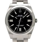 Rolex Oyster Perpetual 41 124300 (2023) - Black dial 41 mm Steel case (1/8)