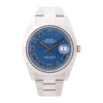 Rolex Datejust 41 126334 (2024) - Blauw wijzerplaat 41mm Staal (1/4)