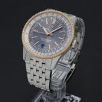 Breitling Navitimer U17326 (2022) - Grey dial 41 mm Gold/Steel case (2/7)