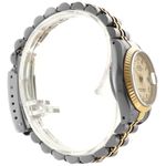 Rolex Lady-Datejust 69173 (1991) - Champagne wijzerplaat 26mm Goud/Staal (3/6)