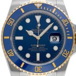 Rolex Submariner Date 116613LB (2016) - Blue dial 40 mm Gold/Steel case (1/8)
