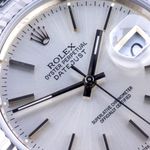 Rolex Datejust 36 16234 (1990) - Zilver wijzerplaat 36mm Staal (2/8)