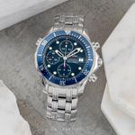 Omega Seamaster Diver 300 M 2225.80.00 (Unknown (random serial)) - Blue dial 42 mm Steel case (3/8)