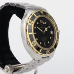 Omega Seamaster 368.1062 (1989) - Black dial 38 mm Gold/Steel case (6/8)