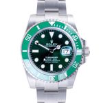 Rolex Submariner Date 116610LV (2018) - Groen wijzerplaat 40mm Staal (3/8)
