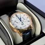 Glashütte Original Senator Chronograph Panorama Date 1-37-01-01-05-30 (2025) - Zilver wijzerplaat 42mm Roodgoud (1/1)