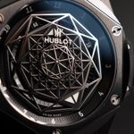 Hublot Big Bang Sang Bleu 415.CX.1112.VR.MXM18 (2019) - Zwart wijzerplaat 45mm Keramiek (3/8)