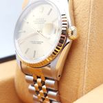 Rolex Datejust 36 16233 (1991) - Champagne dial 36 mm Gold/Steel case (7/8)