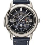 Patek Philippe Minute Repeater Perpetual Calendar 5316/50P-001 (Unknown (random serial)) - Blue dial 40 mm Platinum case (1/1)