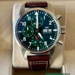 IWC Pilot Chronograph IW388103 (2026) - Groen wijzerplaat 41mm Staal (2/7)