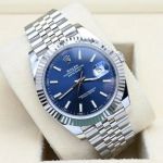 Rolex Datejust 41 126334 (2019) - Blauw wijzerplaat 41mm Staal (1/7)