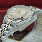 Rolex Lady-Datejust 69173 (1984) - Champagne dial 26 mm Gold/Steel case (6/8)
