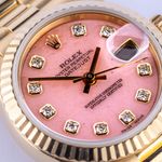 Rolex Lady-Datejust 79178 (2001) - Pink dial 26 mm Yellow Gold case (2/8)
