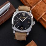 Panerai Radiomir 1940 3 Days PAM00514 (Unknown (random serial)) - Black dial 47 mm Steel case (1/8)