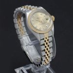 Rolex Lady-Datejust 69173 (1996) - Gold dial 26 mm Gold/Steel case (4/7)