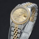 Rolex Lady-Datejust 69173 (1987) - Gold dial 26 mm Gold/Steel case (7/7)