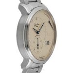 Glashütte Original PanoReserve 1-65-01-22-12-71 (2022) - Zilver wijzerplaat 40mm Staal (6/8)