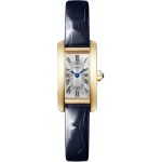 Cartier Tank Américaine WGTA0353 (2025) - Zilver wijzerplaat 15mm Geelgoud (1/1)
