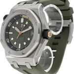 Audemars Piguet Royal Oak Offshore Diver 15720ST.OO.A052CA.01 (2022) - Green dial 42 mm Steel case (3/5)