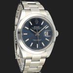 Rolex Datejust 41 126300 (2018) - Blue dial 41 mm Steel case (4/8)