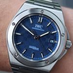 IWC Ingenieur Automatic IW328907 (2025) - Blue dial 40 mm Steel case (1/8)