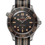 Omega Seamaster Diver 300 M 210.92.42.20.01.001 (2022) - Bruin wijzerplaat 42mm Titanium (1/8)