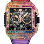 Hublot Square Bang 821.OX.0118.LR.0999 (2026) - Transparant wijzerplaat 42mm Roségoud (1/1)