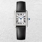 Cartier Tank WSTA0089 (2025) - Silver dial 22 mm Steel case (1/1)
