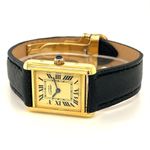 Cartier Tank 2415 (2000) - Champagne dial 22 mm Gold/Steel case (6/8)