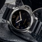 Panerai Luminor Marina 1950 3 Days Automatic PAM00359 (Onbekend (willekeurig serienummer)) - Zwart wijzerplaat 44mm Staal (2/8)