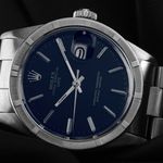 Rolex Oyster Perpetual Date 1501 (1971) - Blue dial 34 mm Steel case (3/8)