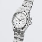 Vacheron Constantin Overseas Dual Time 47450/B01A-9226 (Unknown (random serial)) - White dial 43 mm Steel case (3/8)