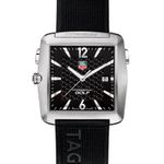 TAG Heuer Professional Golf Watch WAE1116.FT6004 (2023) - Black dial 37 mm Steel case (2/3)