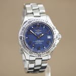 Breitling Colt Automatic A17350 (1999) - Blue dial 38 mm Steel case (3/8)