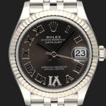 Rolex Datejust 31 278274 (2020) - Grey dial 31 mm Steel case (2/8)