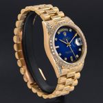 Rolex Day-Date 36 18238 (1991) - Blue dial 36 mm Yellow Gold case (5/8)