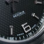 IWC Ingenieur Automatic IW322701 (2007) - Black dial 43 mm Steel case (6/12)