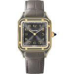 Cartier Santos Dumont WGSA0097 (2025) - Grey dial 31 mm Yellow Gold case (1/1)