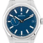 Zenith Defy Skyline 03.9300.3620/51.I001 (2022) - Blauw wijzerplaat 41mm Staal (2/6)