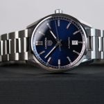 TAG Heuer Carrera Calibre 5 WBN2112.BA0639 (2025) - Blue dial 39 mm Steel case (1/2)