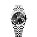 Rolex Datejust 36 126200 (2024) - Black dial 36 mm Steel case (1/8)