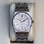 Audemars Piguet Royal Oak Selfwinding 15300ST (2011) - Wit wijzerplaat 39mm Staal (1/8)