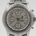 TAG Heuer Link CT2113 (2002) - Zilver wijzerplaat 42mm Staal (1/4)