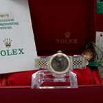 Rolex Lady-Datejust 69173 (1998) - Grey dial 26 mm Gold/Steel case (3/7)