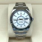 Rolex Sky-Dweller 326934 (2022) - White dial 42 mm Steel case (8/8)