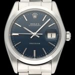 Rolex Oyster Precision 6694 (1984) - Blue dial 34 mm Steel case (1/7)