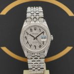 Rolex Datejust 36 126200 (2022) - Diamant wijzerplaat 36mm Staal (1/7)